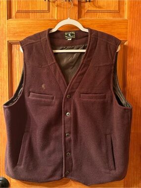 Wyoming Traders Men's Brown Wool Blend XL